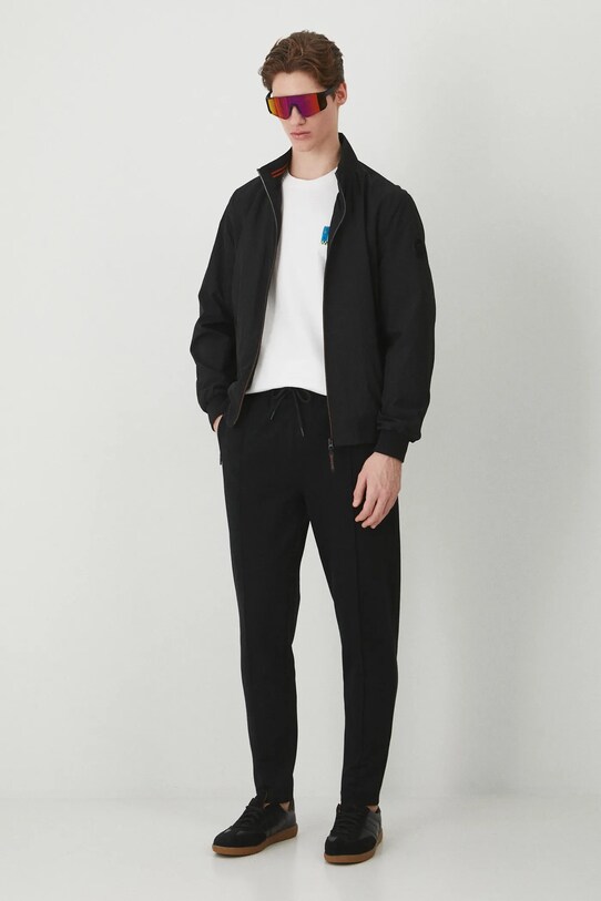 Bunda pánská typ harrington plain černá barva RS25.KUM600 černá RS25
