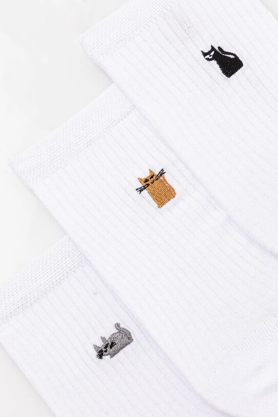 Ruházat Medicine zokni 3 db RS25.LGD404 fehér