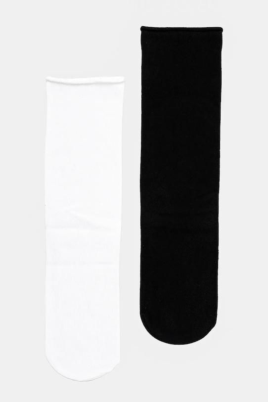 Skarpetki damskie gładkie (2-pack) kolor multicolor skarpetki długie multicolor RS25.LGD619