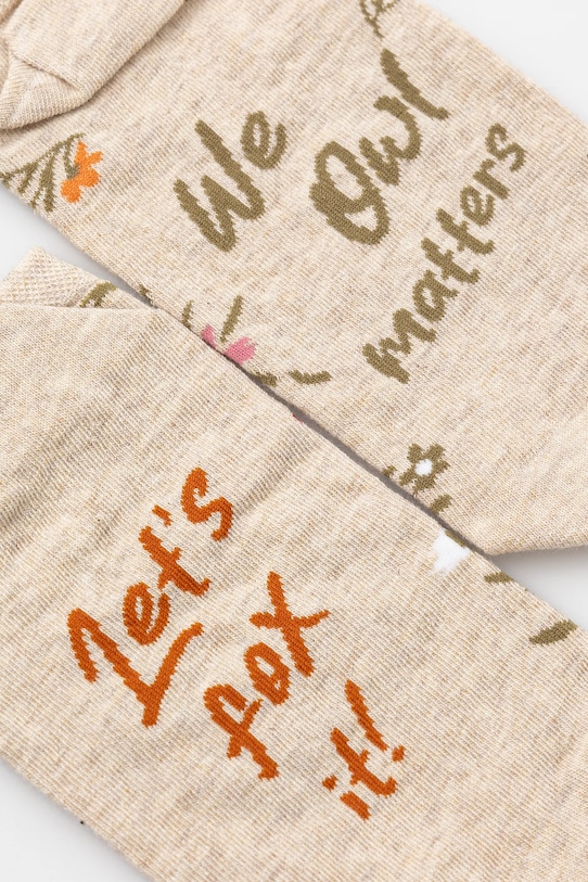 Bavlněné ponožky dámské se zvířecím motivem (2-pack) více barev RS25.LGD702 vícebarevná RS25