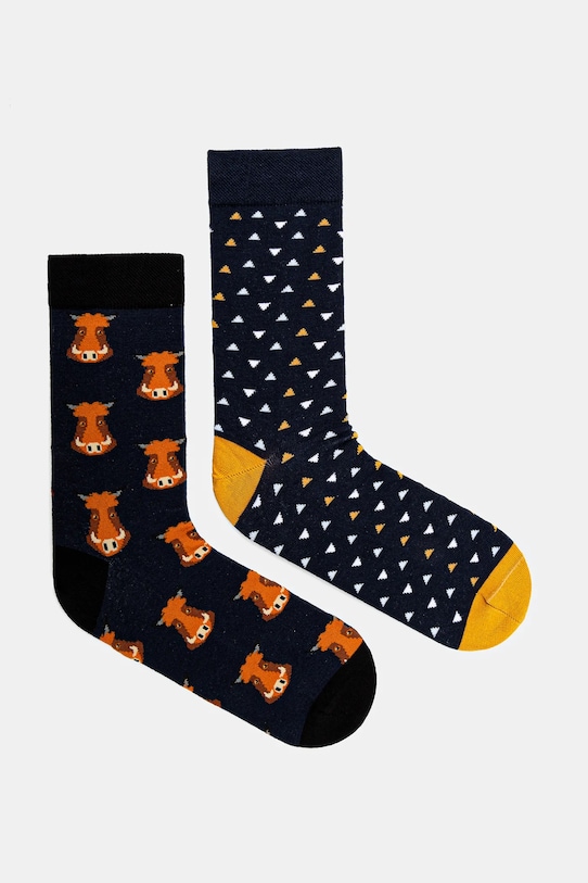 Medicine skarpetki bawełniane 2-pack animal multicolor RS25.LGM102