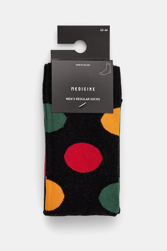 Medicine ciorapi de bumbac 2-pack multicolor RS25.LGM104
