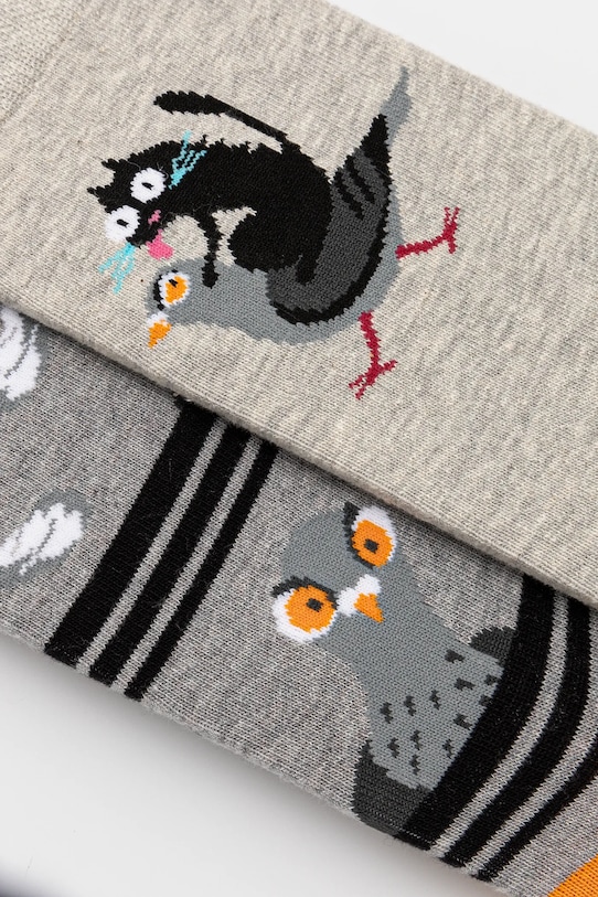 Bavlněné ponožky pánské (2-pack) více barev RS25.LGM500 vícebarevná RS25