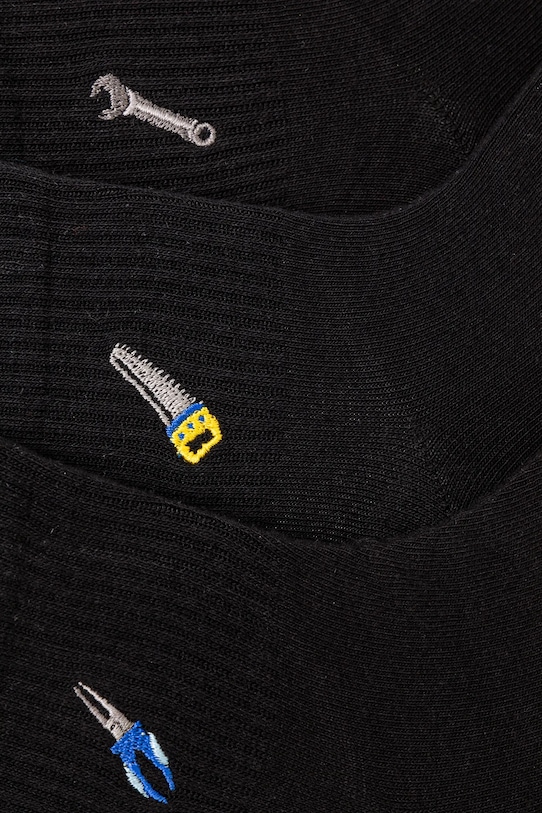 Хлопковые носки Medicine 3 шт RS25.LGM611 чёрный RS25