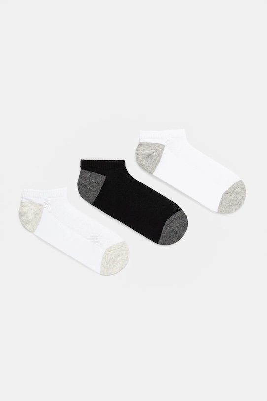 Skarpetki bawełniane męskie (3-pack) kolor multicolor skarpetki krótkie multicolor RS25.LGM616