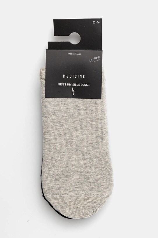 Odzież Skarpetki bawełniane męskie wzorzyste (3-pack) kolor multicolor RS25.LGM712 multicolor