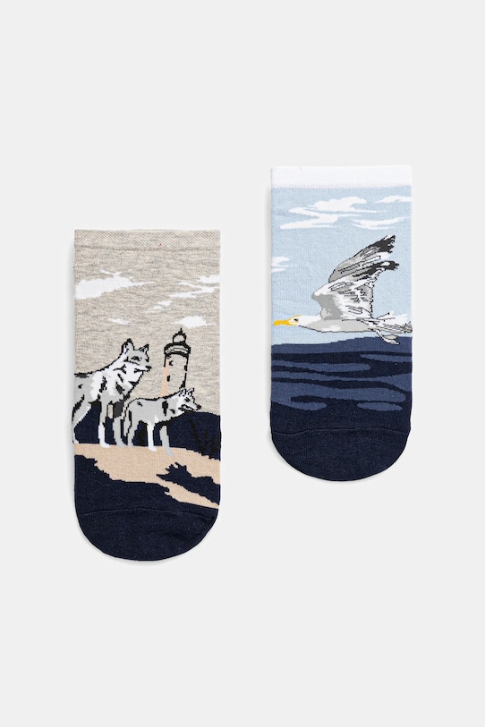 Medicine skarpetki bawełniane 2-pack skarpetki krótkie multicolor RS25.LGMA50