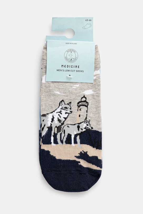 Odzież Medicine skarpetki bawełniane 2-pack RS25.LGMA50 multicolor