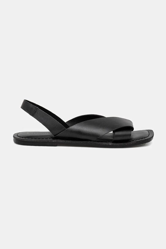 Încălțăminte Medicine sandale de piele RS25.OBD700 negru