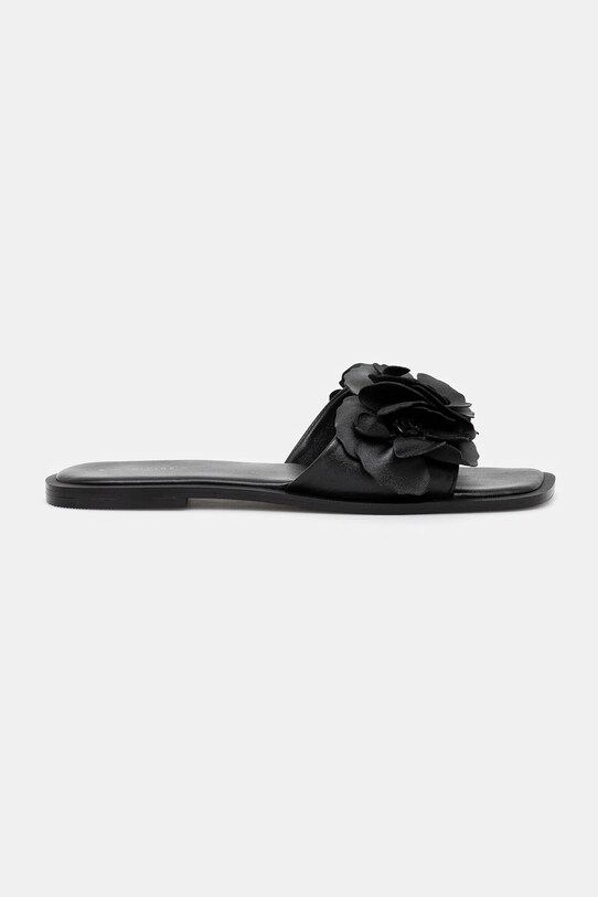 Încălțăminte Medicine slapi de piele RS25.OBD711 negru