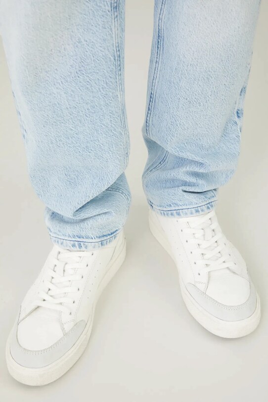 Sneakersy skórzane męskie RS25.OBM300