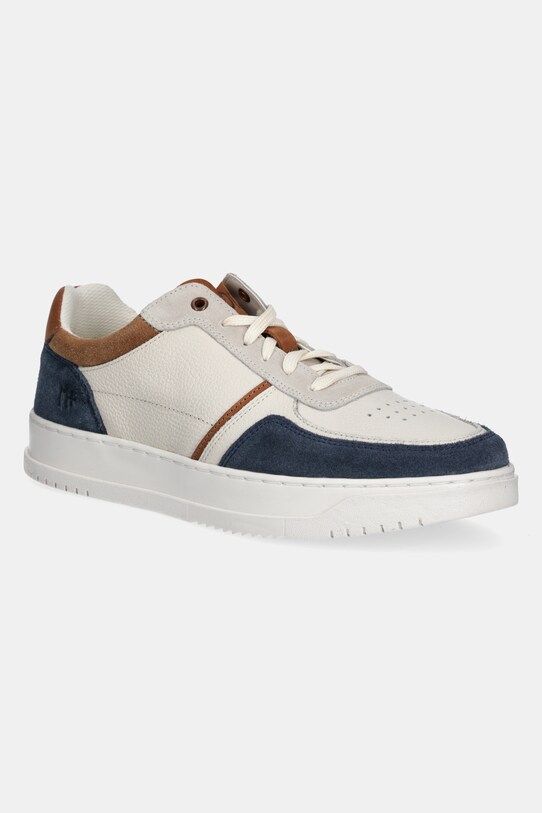 Kožené sneakers boty se semišovými vsadkami více barev RS25.OBM302 vícebarevná RS25