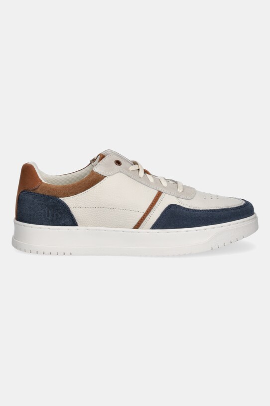 Boty Kožené sneakers boty se semišovými vsadkami více barev RS25.OBM302 vícebarevná