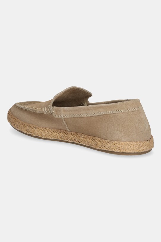 Medicine mocasini din piele intoarsa bej RS25.OBM500
