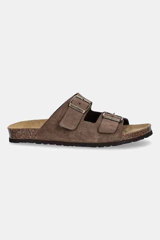 Замшеві шльопанці Medicine RS25.OBM505 коричневий RS25