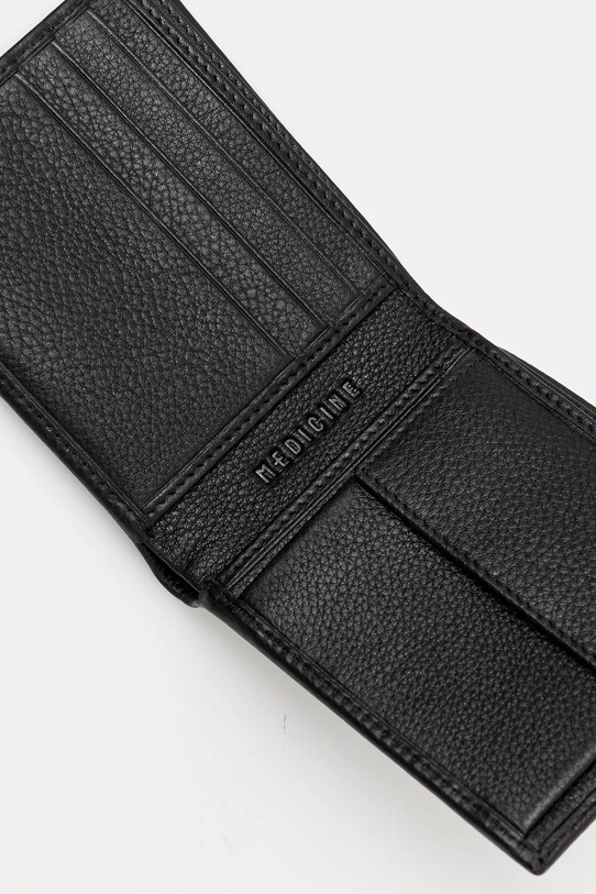 Accessori Medicine portafoglio in pelle RS25.PFM300 nero