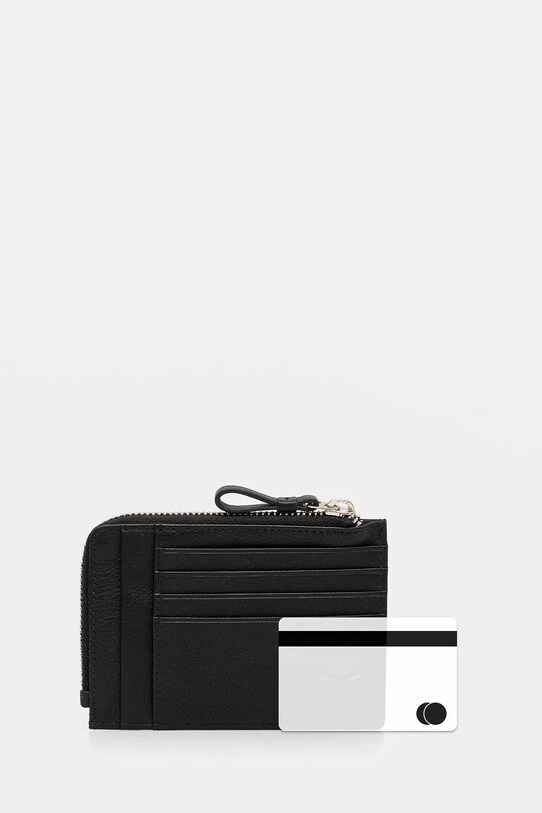 Medicine portacarte in pelle RS25.PFM301 nero