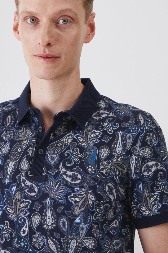 Medicine tricou polo bleumarin RS25.POM020