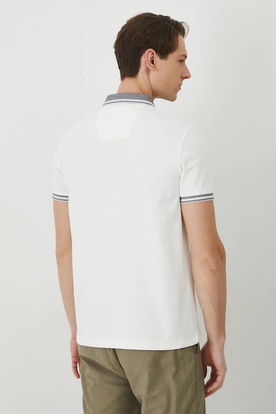 Îmbrăcăminte Medicine polo de bumbac RS25.POM050 alb