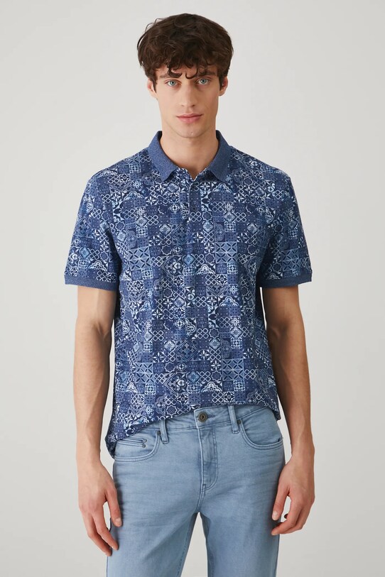 Medicine polo niebieski RS25.POM705
