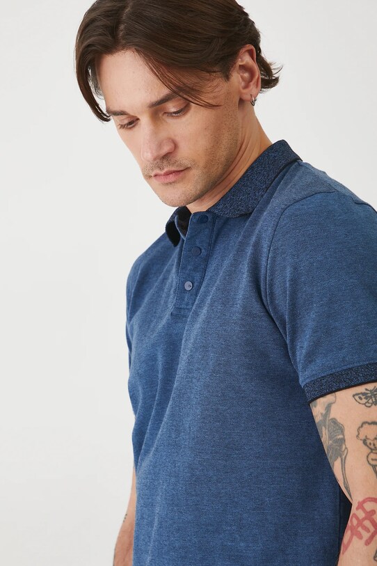 Medicine tricou polo albastru RS25.POMA01