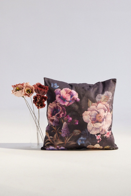 Poszewka dekoracyjna na poduszkę w kwiaty 45 x 45 cm kolor multicolor multicolor RS25.PSU302