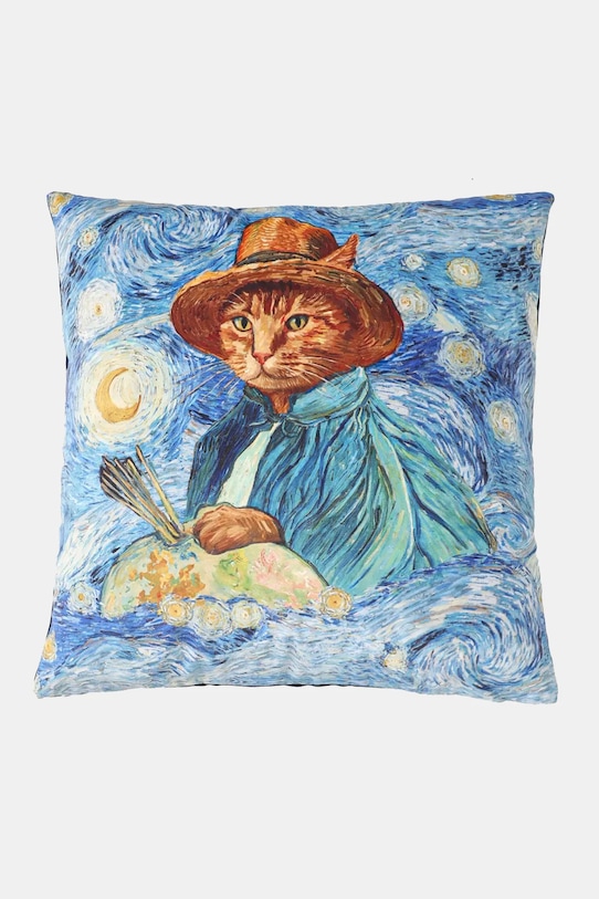 Dekoratívna obliečka na vankúš z kolekcie pre milovníkov mačiek 45 x 45 cm viac farieb viacfarebná RS25.PSU351