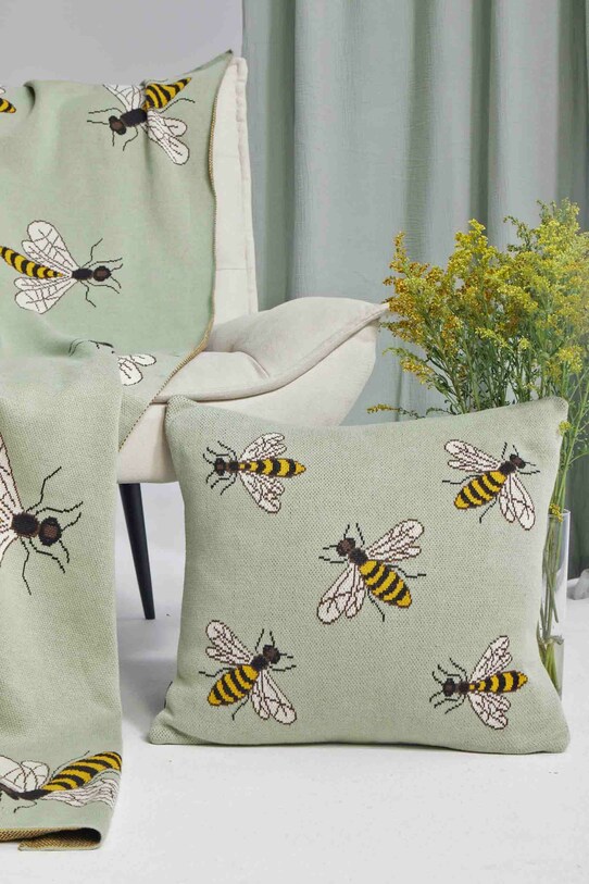 Medicine poszewka dekoracyjna na poduszkę zielony RS25.PSU503