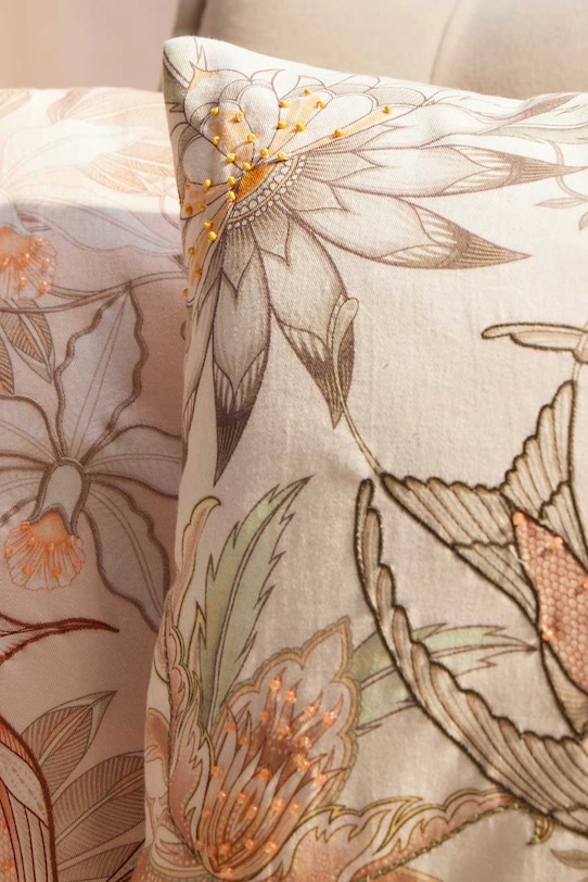 Sypialnia Poszewka dekoracyjna na poduszkę wzorzysta 45 x 45 cm kolor multicolor RS25.PSU512 multicolor