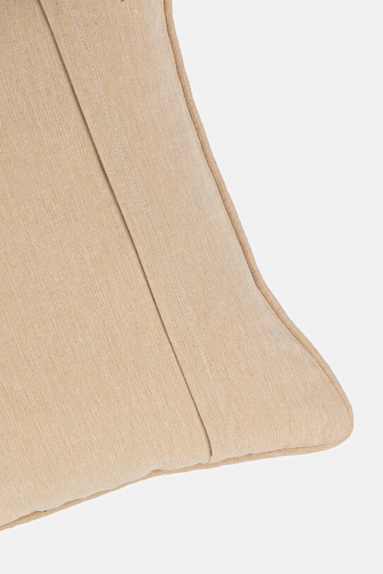 Ložnice Dekorativní povlak na polštář s ozdobnou aplikací, 45 x 45 cm béžová barva RS25.PSU518 béžová