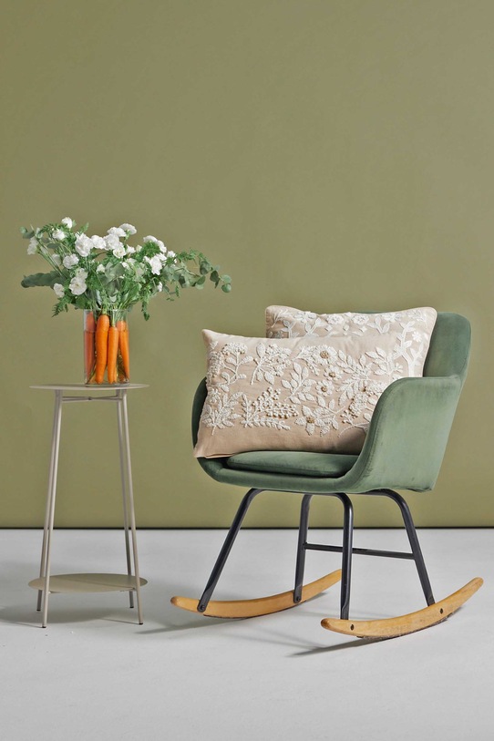 Dekoratívna obliečka na vankúš s ozdobnou aplikáciou 35 x 50 cm béžová farba RS25.PSU519 béžová