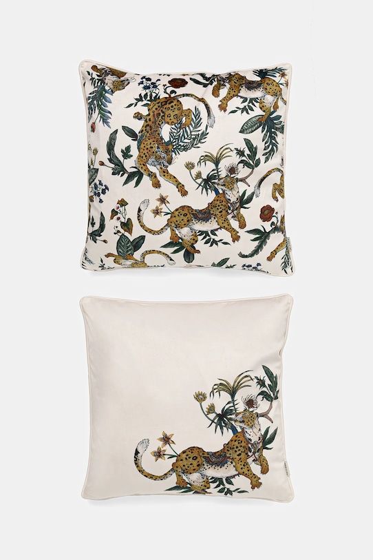 Sypialnia Poszewka dekoracyjna na poduszkę z motywem zwierzęcym 45 x 45 cm (2-pack) kolor multicolor RS25.PSU800 multicolor