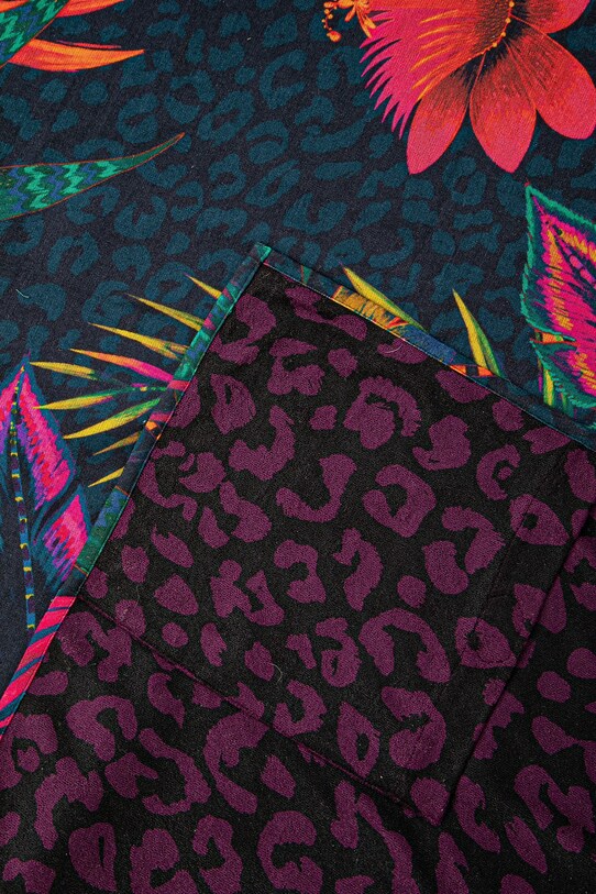 Ręcznik plażowy bawełniany wzorzysty kolor multicolor RS25.REU802