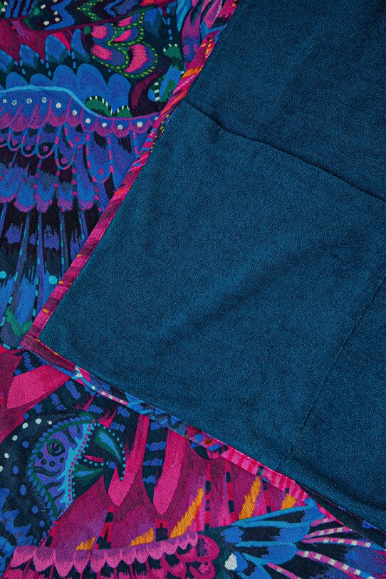 Ręcznik plażowy bawełniany wzorzysty kolor multicolor RS25.REU804