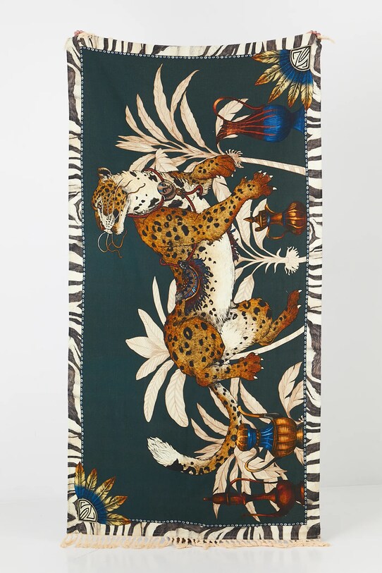 Ręcznik plażowy bawełniany wzorzysty kolor multicolor RS25.REU805 multicolor RS25