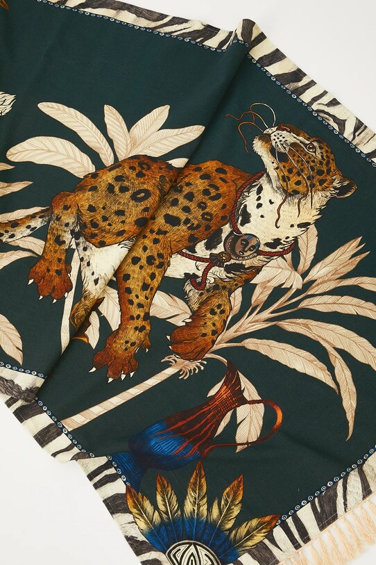 Akcesoria Ręcznik plażowy bawełniany wzorzysty kolor multicolor RS25.REU805 multicolor