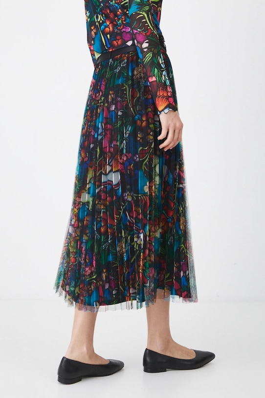 Spódnica damska z kolekcji Eviva L'arte kolor multicolor multicolor RS25.SDD250