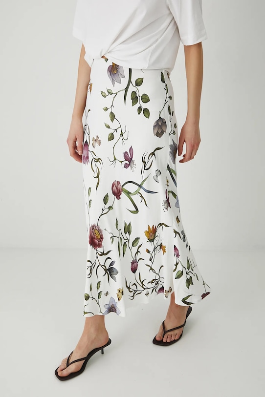 Medicine spódnica rozkloszowany biały RS25.SDD904