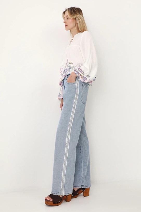 Бавовняні джинси Medicine блакитний RS25.SJD507