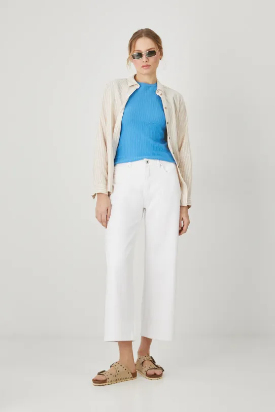 Medicine jeansy bawełniane OEKO-TEX® biały RS25.SJD715