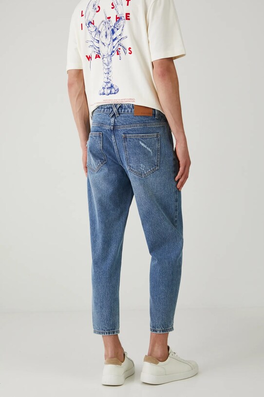 Odzież Medicine jeansy bawełniane RS25.SJM704 niebieski