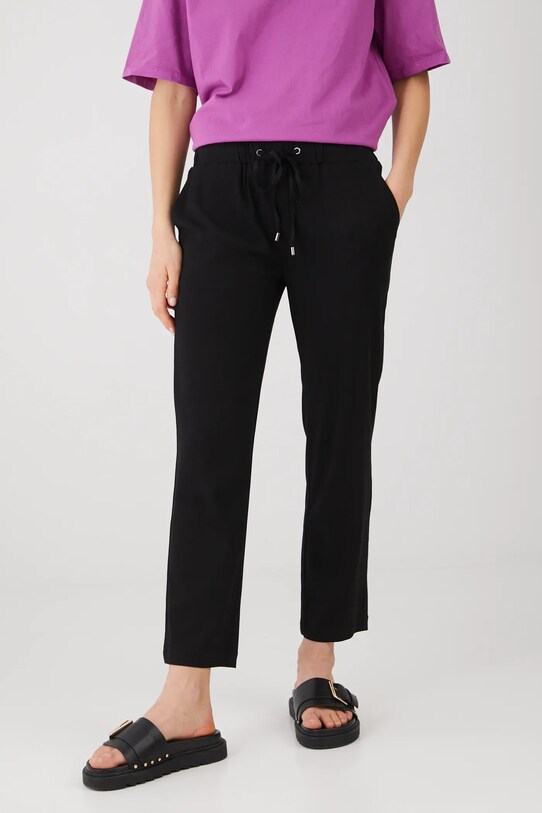 Spodnie damskie gładkie kolor czarny RS25.SPD061 czarny RS25