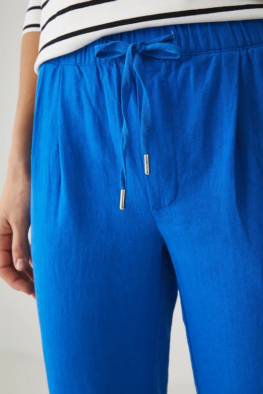Льняные брюки Medicine голубой RS25.SPD070
