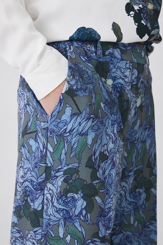 Spodnie damskie z kolekcji Eviva L'arte kolor multicolor RS25.SPD250 multicolor