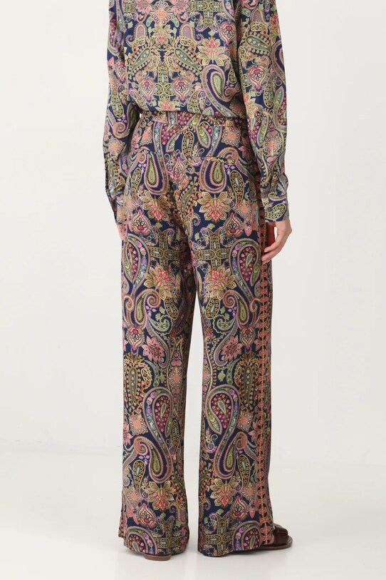 Odzież Spodnie damskie wide leg wzorzyste kolor multicolor RS25.SPD502 multicolor