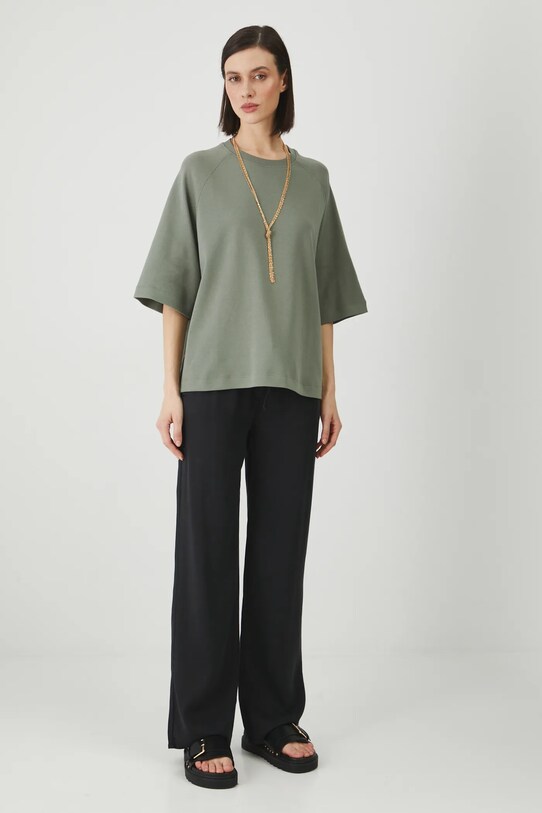 Medicine pantaloni RS25.SPD604 nero RS25