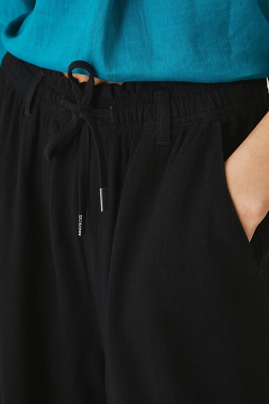 Medicine pantaloni in lino misto RS25.SPD901 nero