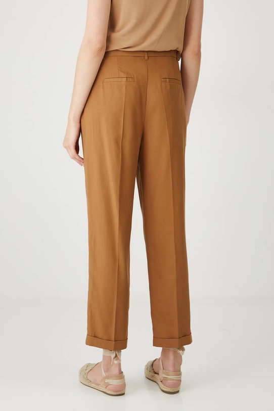 Одяг Штани з домішкою льону Medicine RS25.SPD904 коричневий