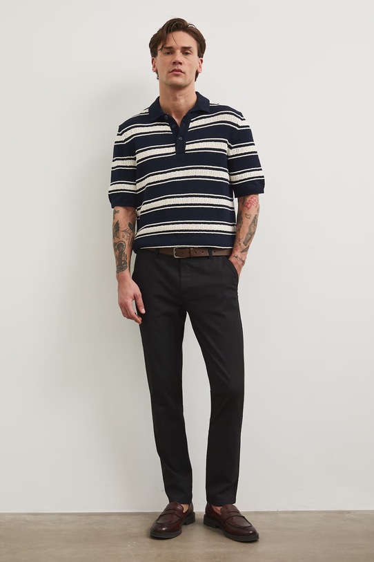 Medicine spodnie tkanina czarny RS25-SPM010