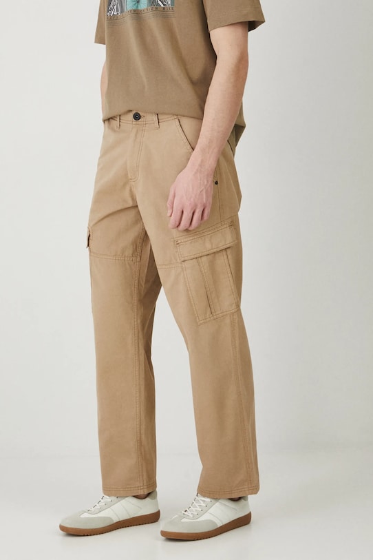 Medicine pantaloni de bumbac bumbac bej RS25.SPM600